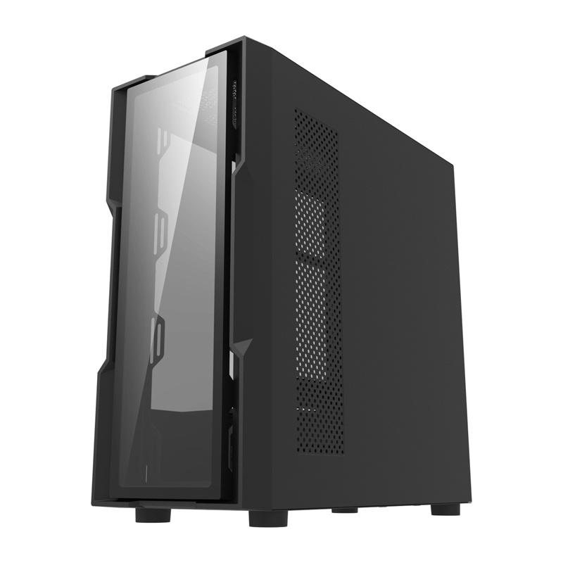 Darkflash DK431 Glass Black Computer Case (No Fans) 3