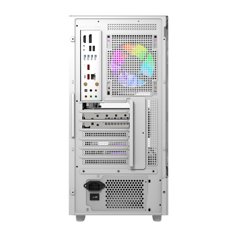 DarkFlash Computer Case DS950 White (+6 Fans) 5