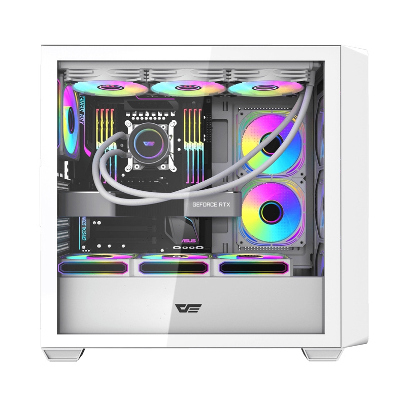 DarkFlash DS900WD computer case (white) 5