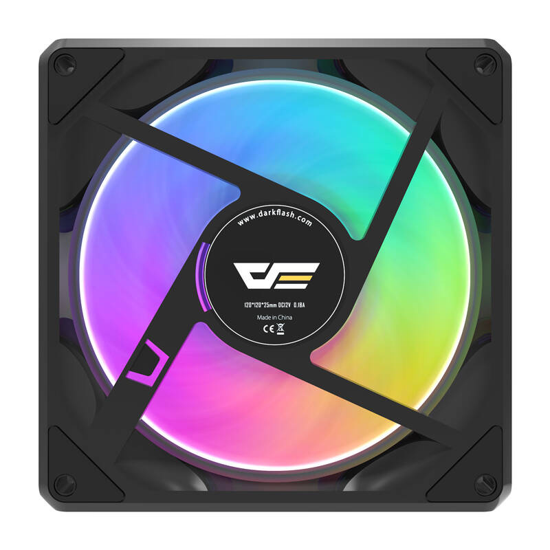 Darkflash Gauss G24 computer fan (black) 2