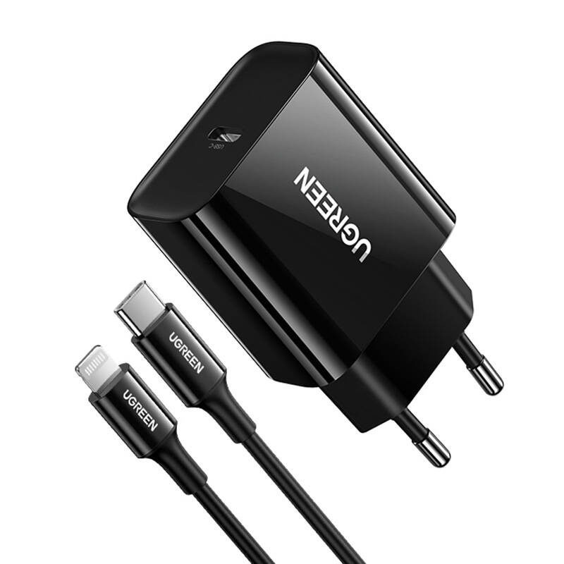 Ładowarka sieciowa UGREEN CD137 20W (czarna) 2