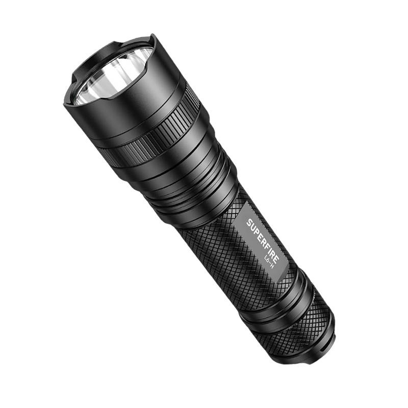 Latarka SUPERFIRE L6-H strumień świetlny 750lm USB-C 4