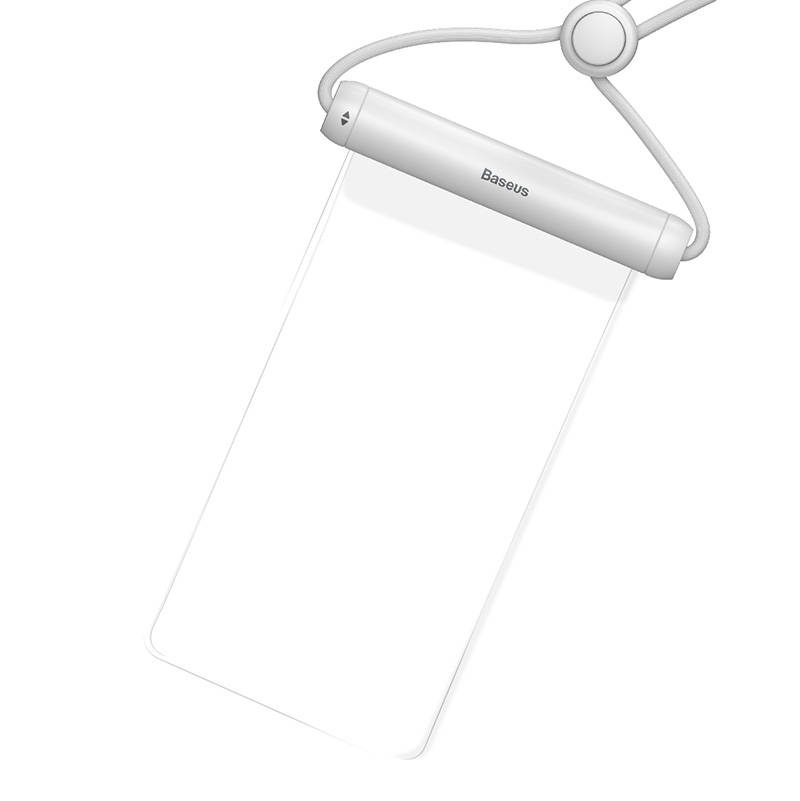 Etui wodoodporne BASEUS Cylinder uniwersalne IPX8 (białe) 4