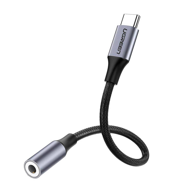 Adapter audio UGREEN   AV142 USB-C do mini jack 3,5mm 2
