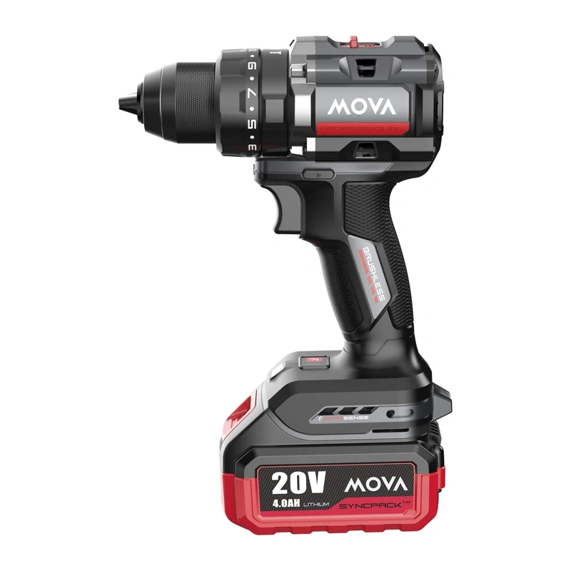 Impact drill driver MOVA PD105IK 20V 105Nm HP brushless kit 2