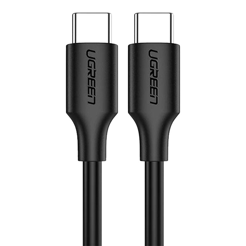 Kabel UGREEN US286 USB-C-USB-C 1.5m (czarny) 2