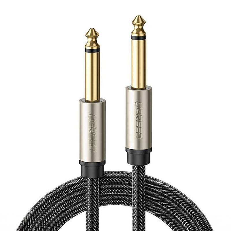 UGREEN AV128 Kabel jack 6.35 mm - 2m (szary) 2