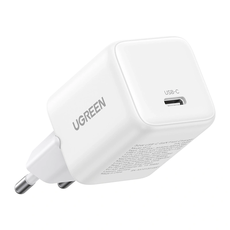 Ugreen X513 30W USB-C GaN Charger White + 1m Cable 4