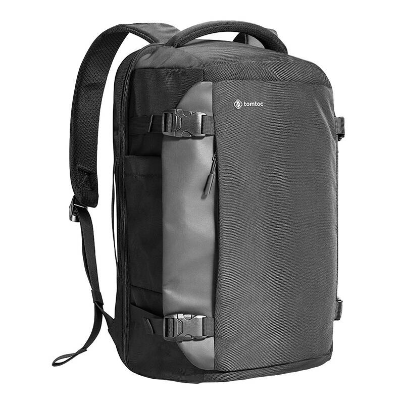 Podróżny plecak na laptopa Tomtoc Navigator-T66 17"/40L (czarny) 2