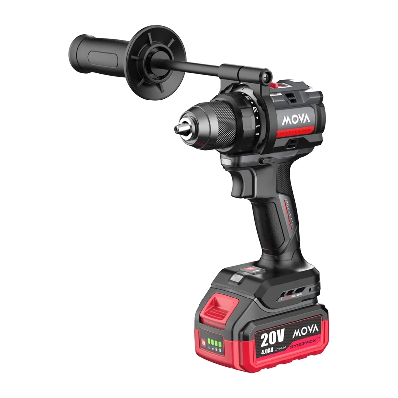 Brushless drill driver MOVA PD105 20V 105Nm HP kit