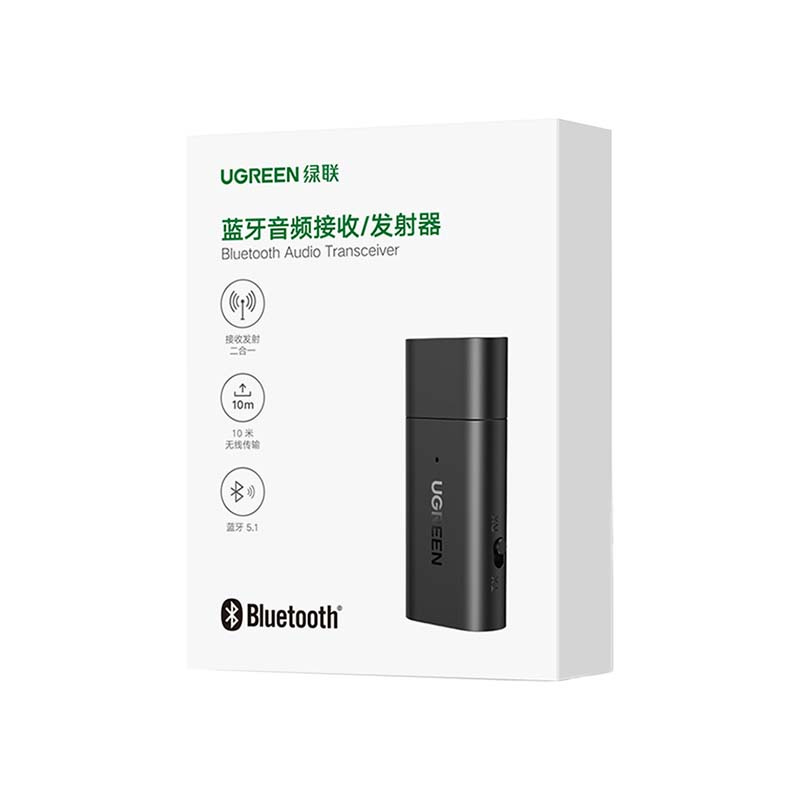 Adapter audio UGREEN CM523 USB-A-jack 3.5mm BT 5.1 (czarny) 2