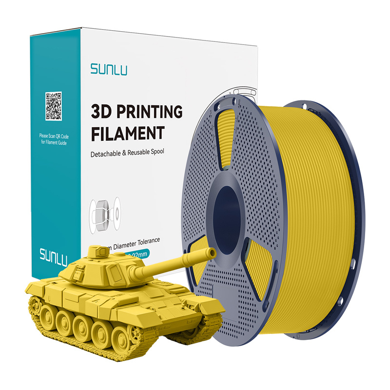 Sunlu Filament PLA+ High-Speed Yellow