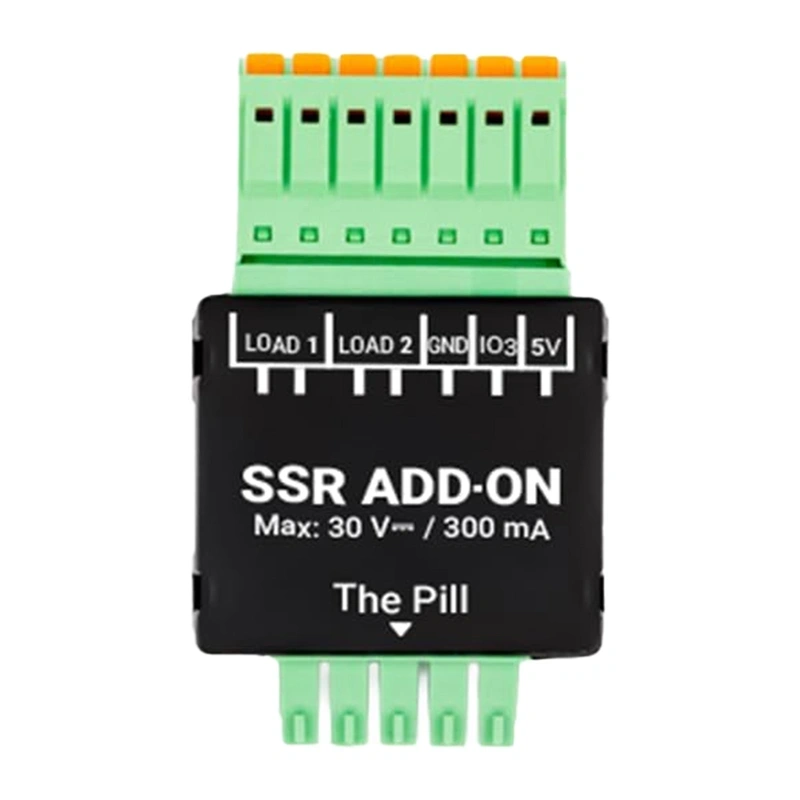Shelly SSR Dual-Channel Module: An accessory for The Pill 2