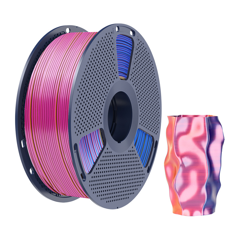 Sunlu Filament PLA+ Silk Tri-Color Red Yellow Blue 2