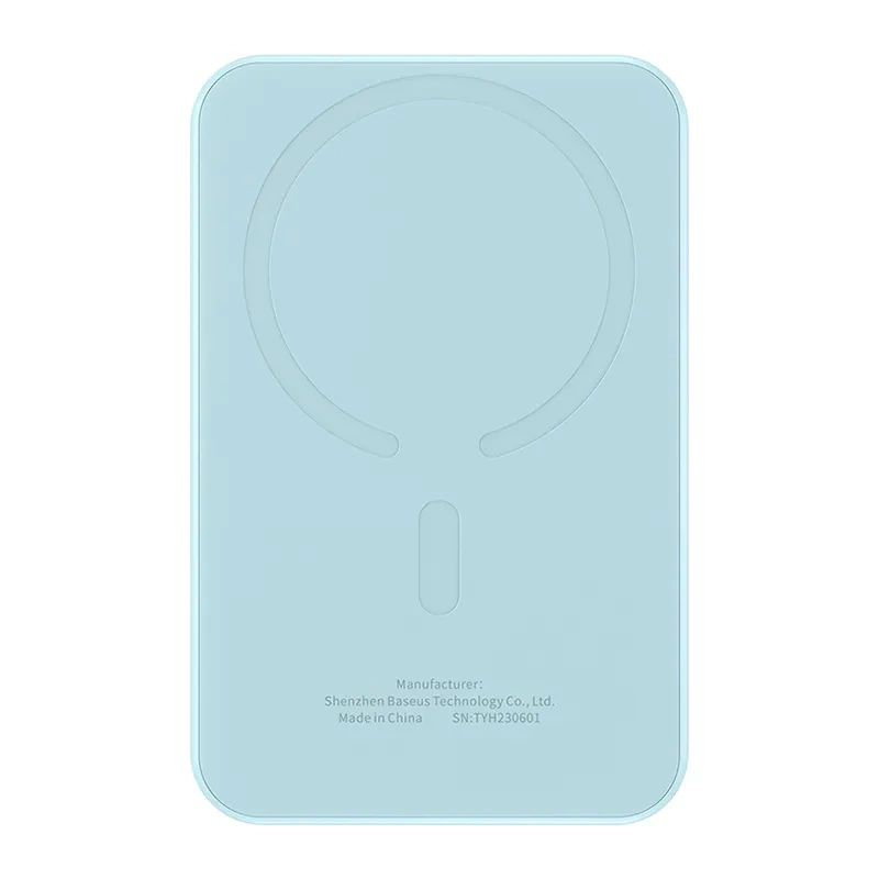 Powerbank BASEUS Magnetic Mini 5000mAh 20W USB-C (niebieski) 2