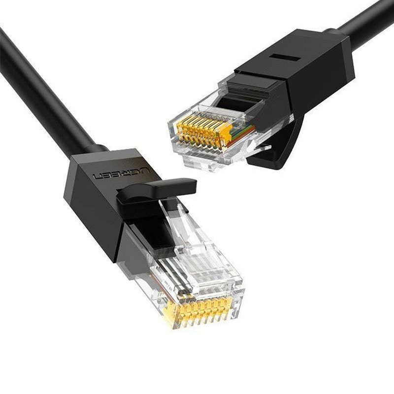 Kabel UGREEN NW102 RJ45 Cat.6 8m UTP płaski (czarny) 2