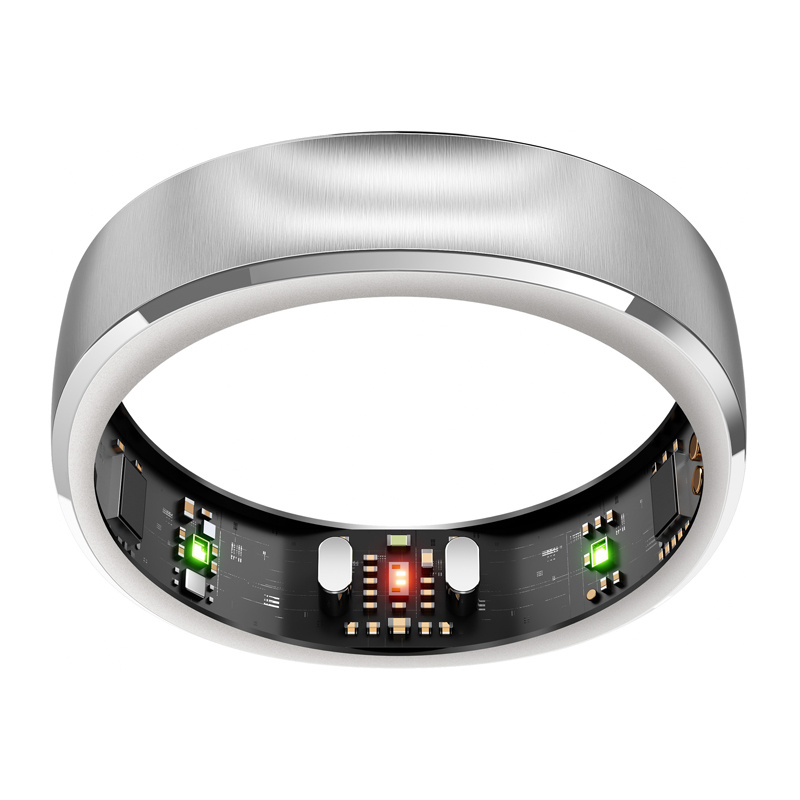 RingConn Gen 3 Smart Ring Size 12 (Brushed Silver) 3