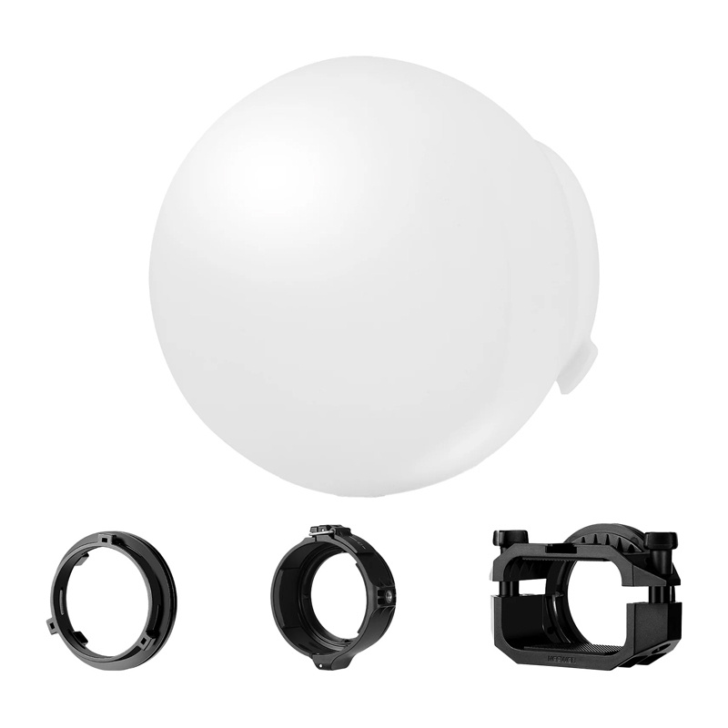 NEEWER COLLAPSIBLE DIFFUSION DOME WITH 3 ADAPTER R 2