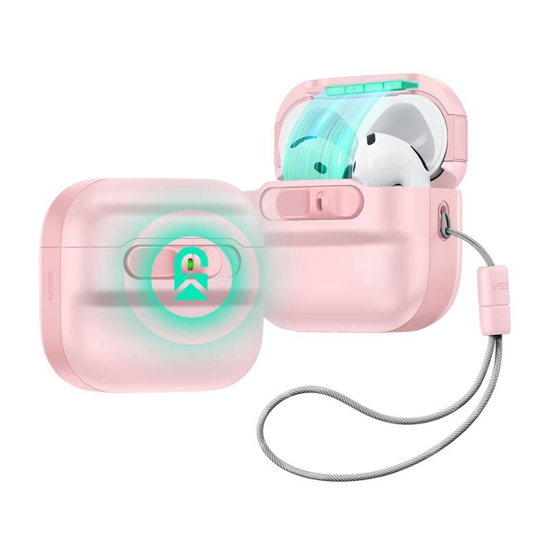 Etui ochronne ESR Pulse na słuchawki AirPods 4 (różowy)