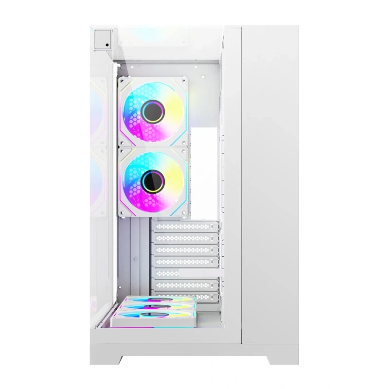 Computer case DarkFlash TH285 PLUS + 8 fans (white) 5