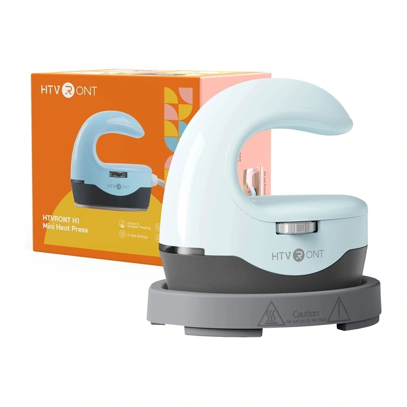 Heat press HTVRONT HPM02 Mini4 (light blue) 4