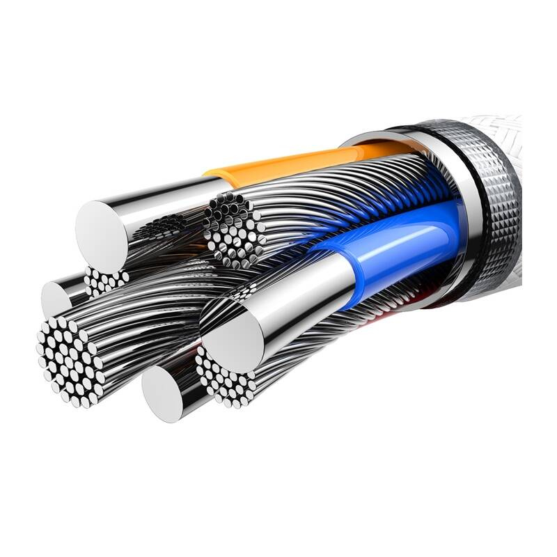 Kabel USB-C - USB-C Joyroom S-A51 60W 1.2m szary