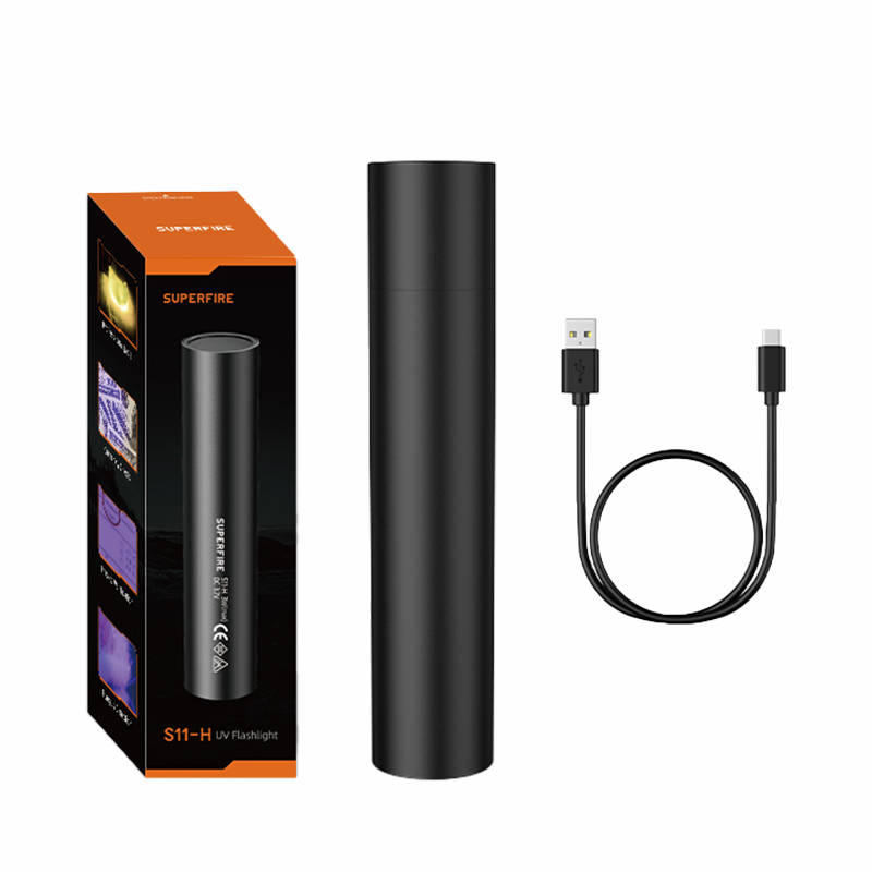 Latarka UV SUPERFIRE S11-H 365nm USB