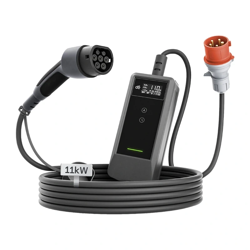 Portable EV charger DEPOW 11kW 7m cable
