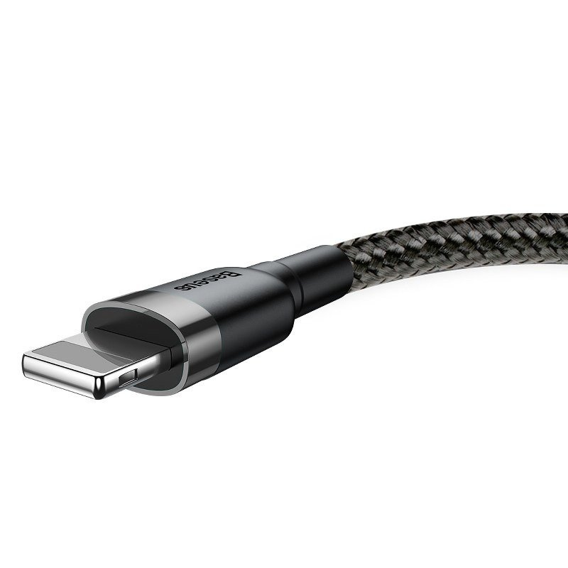 Kabel BASEUS Cafule USB-A-Lightning 2m (szaro-czarny) 4