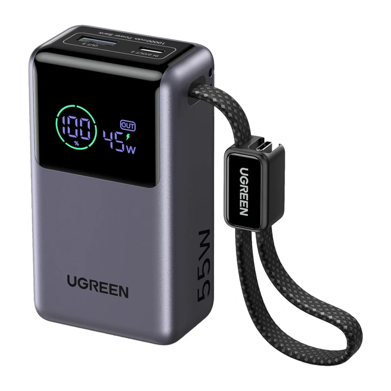 Power bank UGREEN PB727 10000mAh 55W USB + USB-C 2