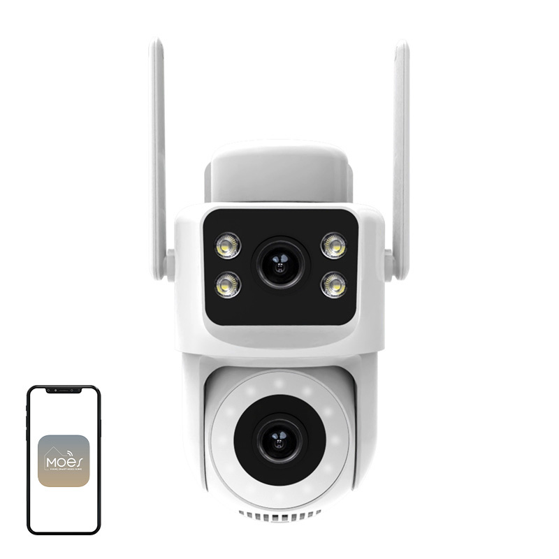 Smart IP Camera MOES WCM-Q29 Wi-Fi 8MP Dual Lens