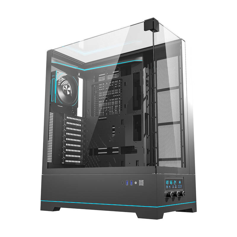 Darkflash Computer Case DY450L PRO Black with fan 2