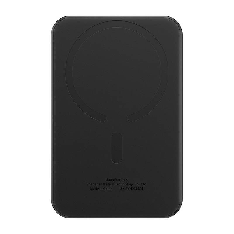 Powerbank BASEUS mini magnetyczny 5000mAh 20W USB-C (czarny) 2