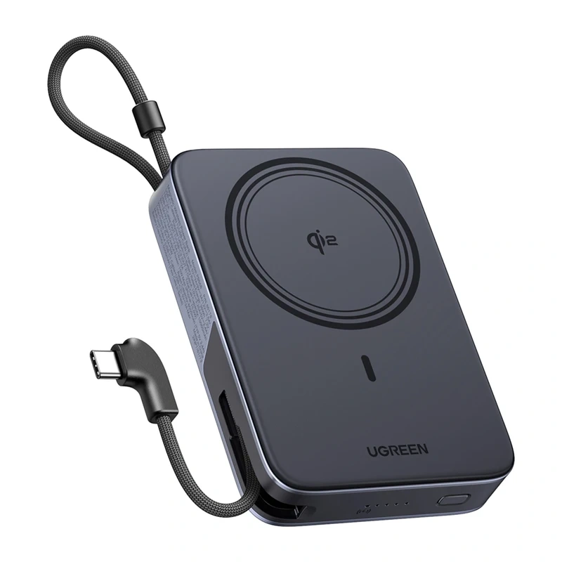 Magnetic powerbank UGREEN PB568 10000mAh 30W (gray) 3