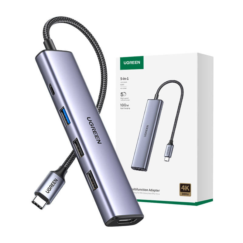 Hub UGREEN CM478 5w1 2