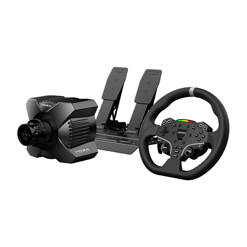 MOZA R3 Racing Wheel and Pedals for PC 4