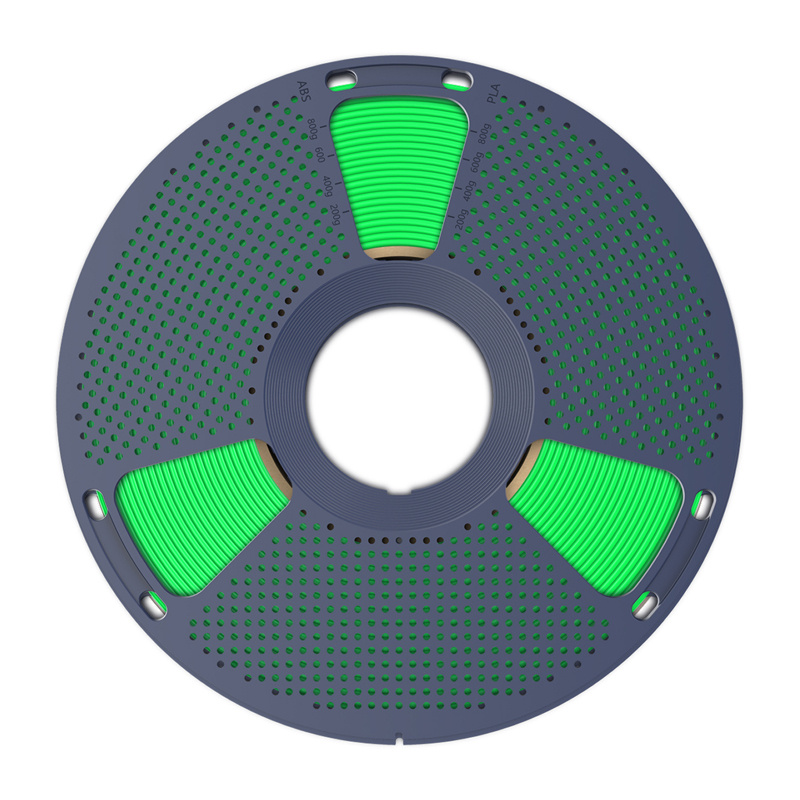 Sunlu Filament PLA Glow In The Dark Future Green 3