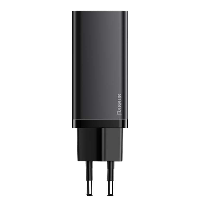 Ładowarka sieciowa BASEUS GaN2 Lite 65W USB-A+USB-C (czarna) 5