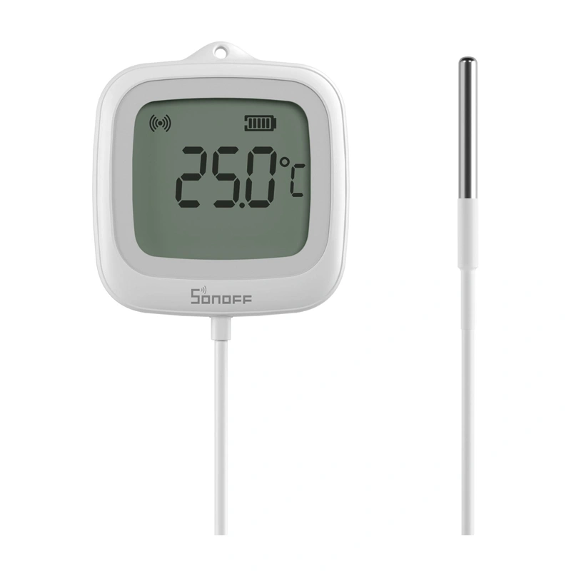 Smart Temperature Sensor ZigBee LCD Sonoff SNZB-02LD (with probe) 3
