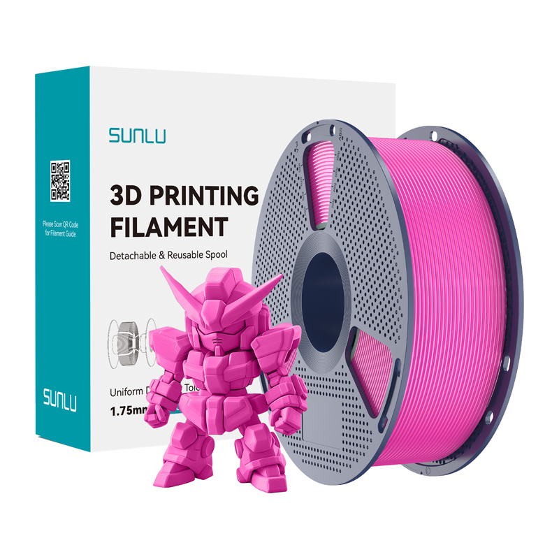 Sunlu Filament PLA+ 2.0 Magenta 3