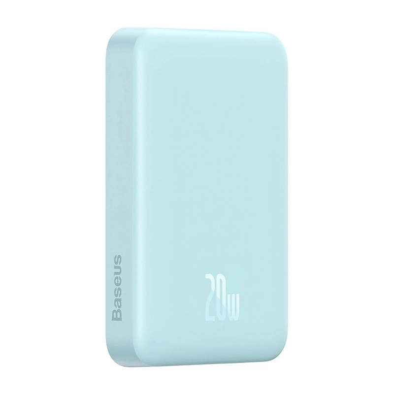 Powerbank magnetyczny Baseus Magnetic Mini 10000mAh, USB-C 20W MagSafe (niebieski) 2