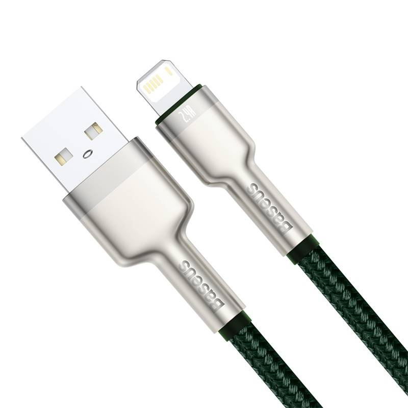 Kabel BASEUS Cafule USB-A-Lightning 1m (zielony) 4