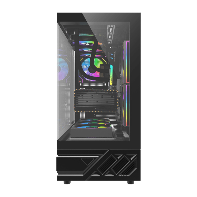 DarkFlash Computer Case DS950 Black (+6 Fans) 3