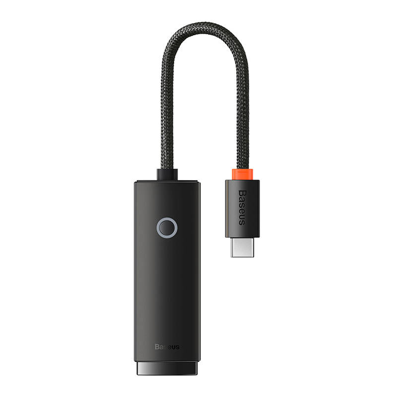 Adapter BASEUS Lite Series USB-C-RJ45 100Mbps (czarny) 2