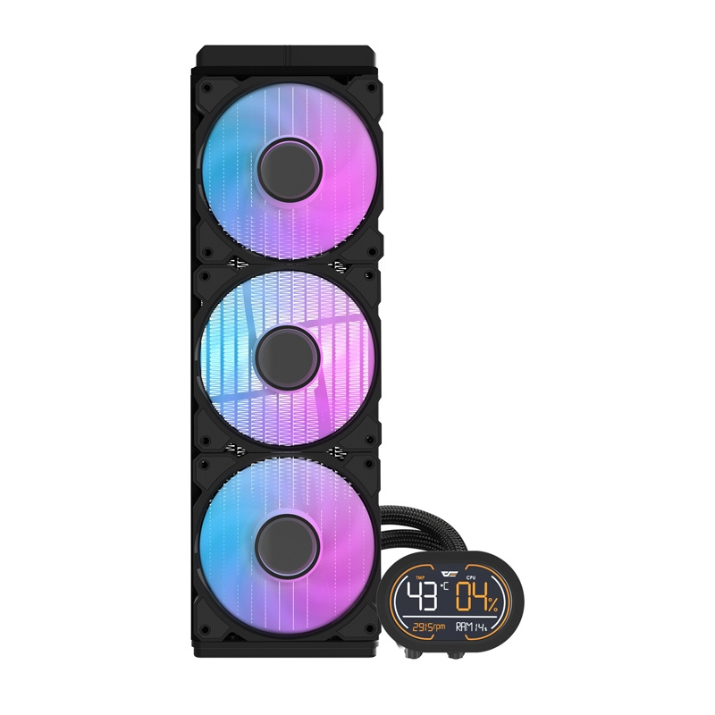 CPU cooler Darkflash DH360D v2 (black) 3