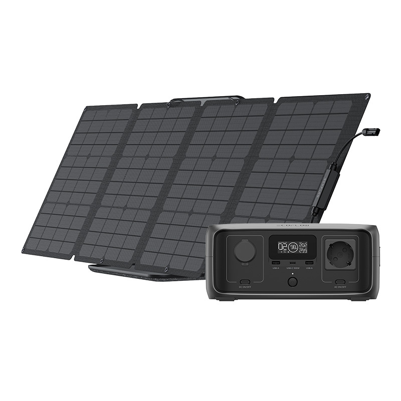 Stacja zasilania ECOFLOW River 3 245Wh + panel 110W