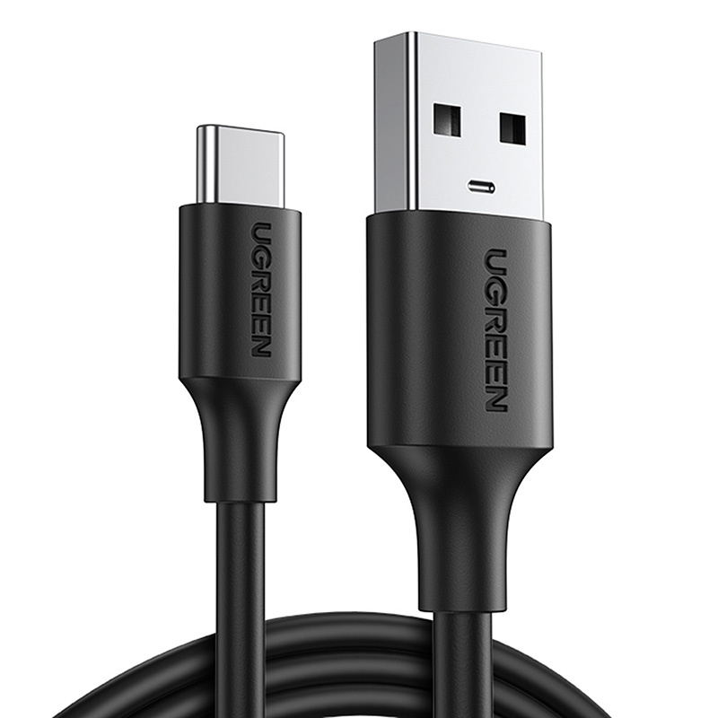 Kabel UGREEN US287 USB-A-USB-C 0.5m (czarny)