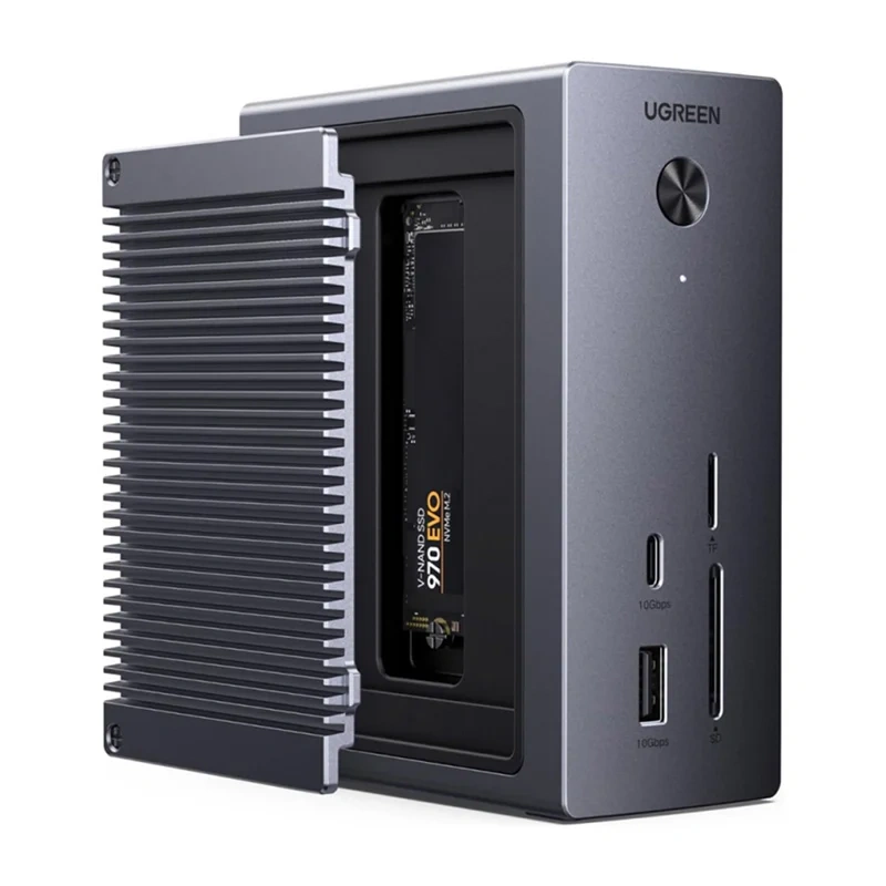 Docking station UGREEN CM923 USB-C to HDMI 3x USB USB-C RJ45 SD/TF M.2 2