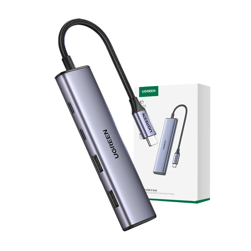 Hub USB-C UGREEN CM473 4-portowy 3