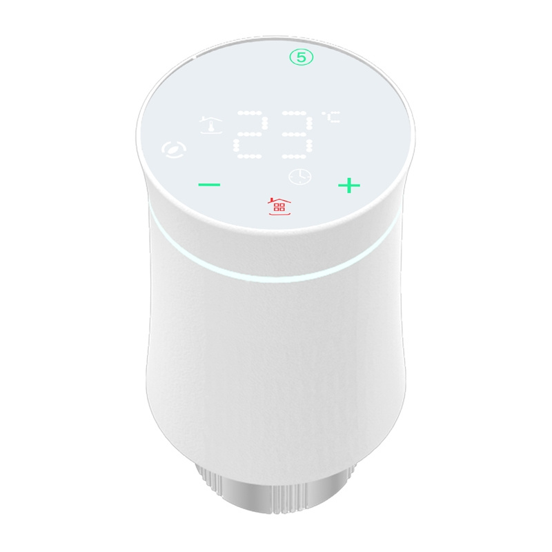 Smart Thermostat Valve MOES TRV BY100 ZigBee Touch 3